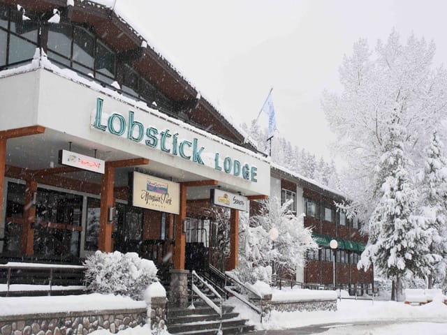 Lobstick Lodge ExteriorWinter 3