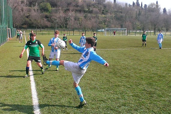 school football tours italy match