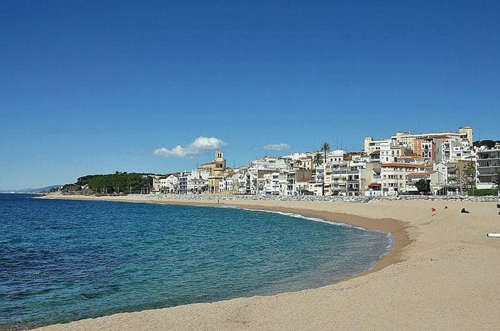 Sant Pol Beach on Spain's Costa Brava