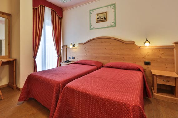 hotel fai italy room ski trip