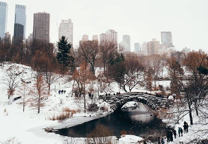 new york snow central park