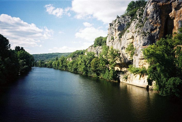 Temple-sur-Lot Lot river