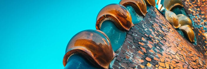 gaudi spain educational school trip banner