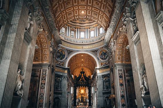 easter school trip to rome St. Peter's Basilica