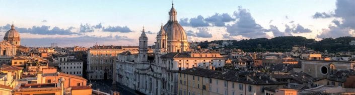 easter school trip to rome banner