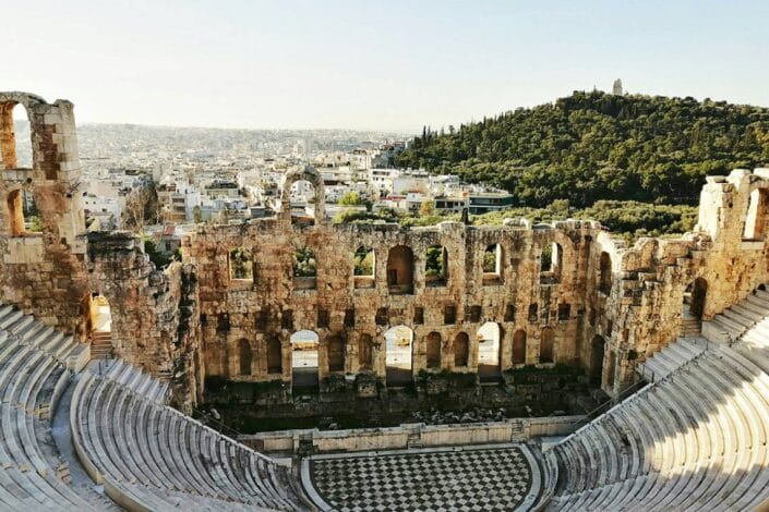 School Classics Trips to Athens Theatre of Dionysus