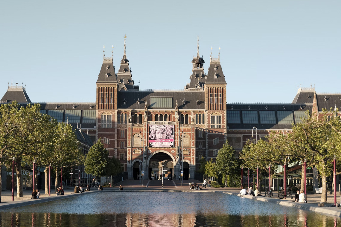 Rijksmuseum, Amsterdam exterior