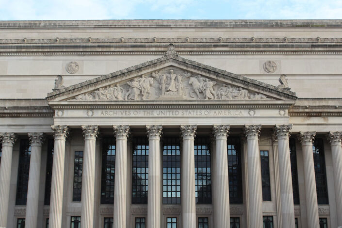 US national Archives Washington D.C