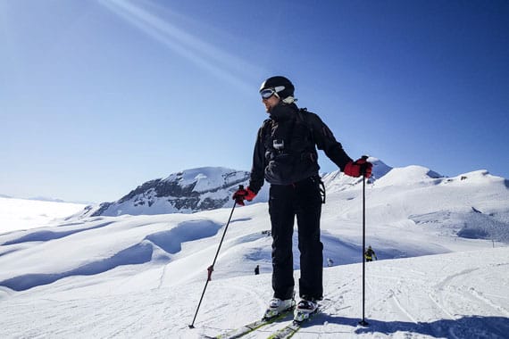 school ski trips flaine france