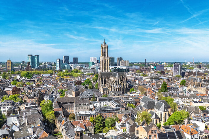 Utrecht Netherlands skyline