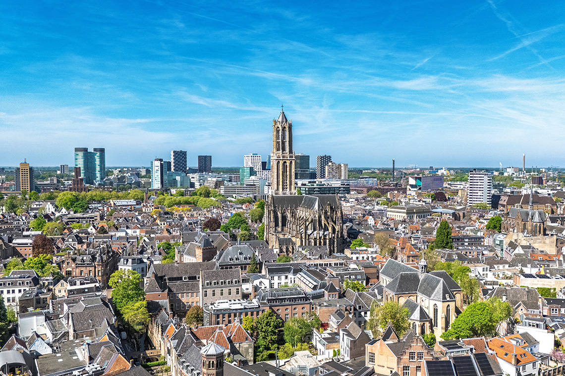 Utrecht Netherlands skyline